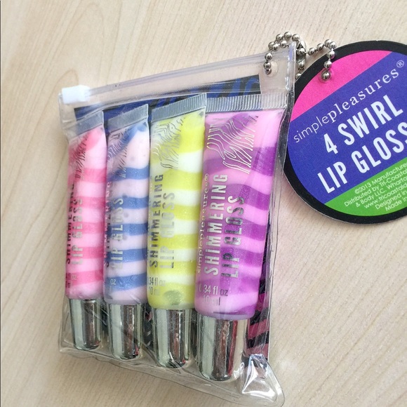 ✨Shimmer Swirl Lip Gloss -Package of 4✨ - Picture 4 of 4